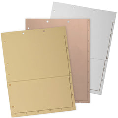 Blank Chart Divider Sheets