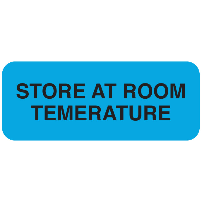 A1059 STORE AT ROOM TEMPERATURE- Fluorescent Blue, 1-7/8" X 3/4"(Roll of 250)