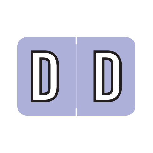 Barkley ACPM "D" Labels 1" X 1-1/2" Laminated- Roll of 500