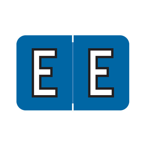 Barkley ACPM "E" Labels 1" X 1-1/2" Laminated- Roll of 500