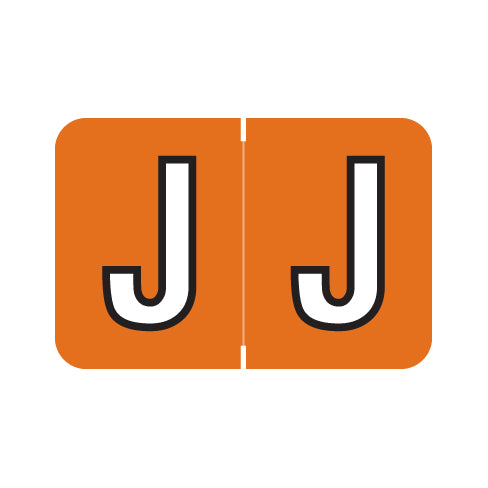 Barkley ACPM "J" Labels 1" X 1-1/2" Laminated- Roll of 500