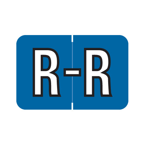 Barkley ACPM "R" Labels 1" X 1-1/2" Laminated- Roll of 500