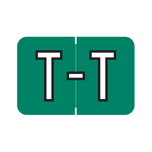 Barkley ACPM "T" Labels 1" X 1-1/2" Laminated- Roll of 500