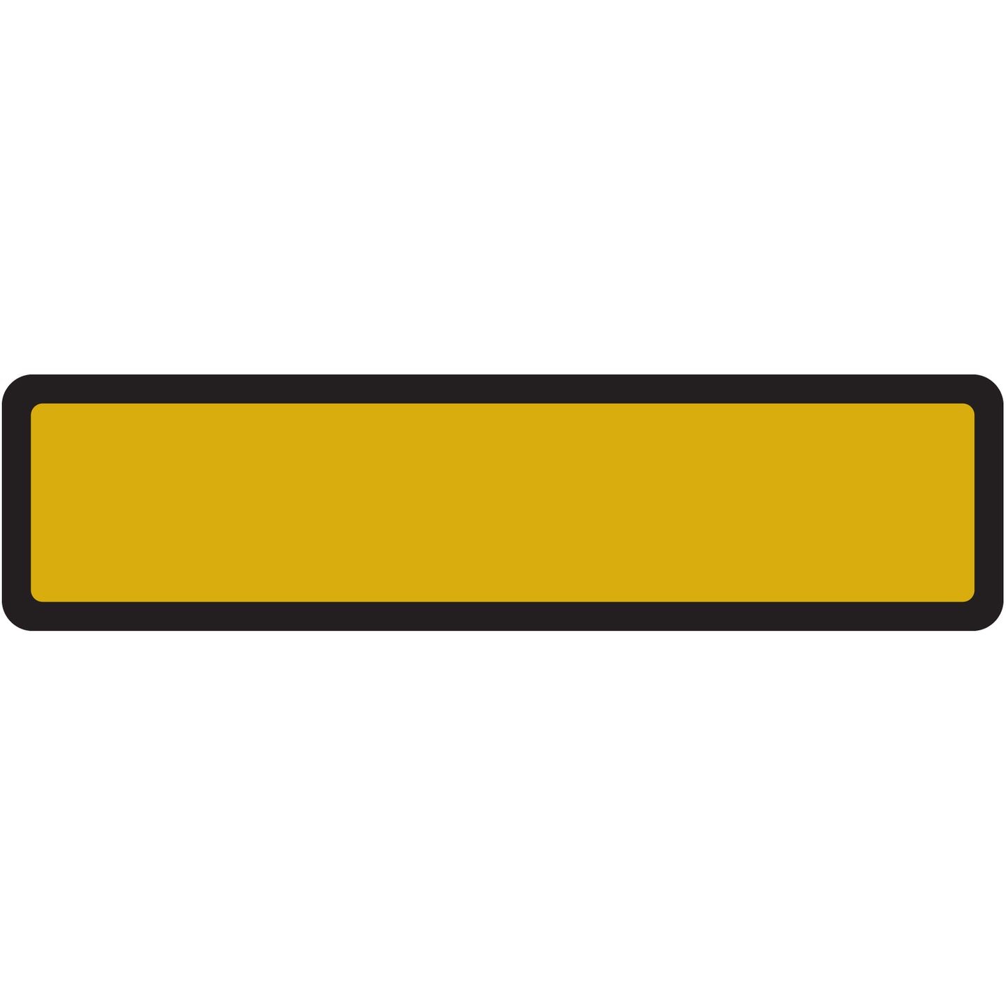 Gold Blank Ring Binder Labels 1-3/8" x 5-3/8"- Roll of 200