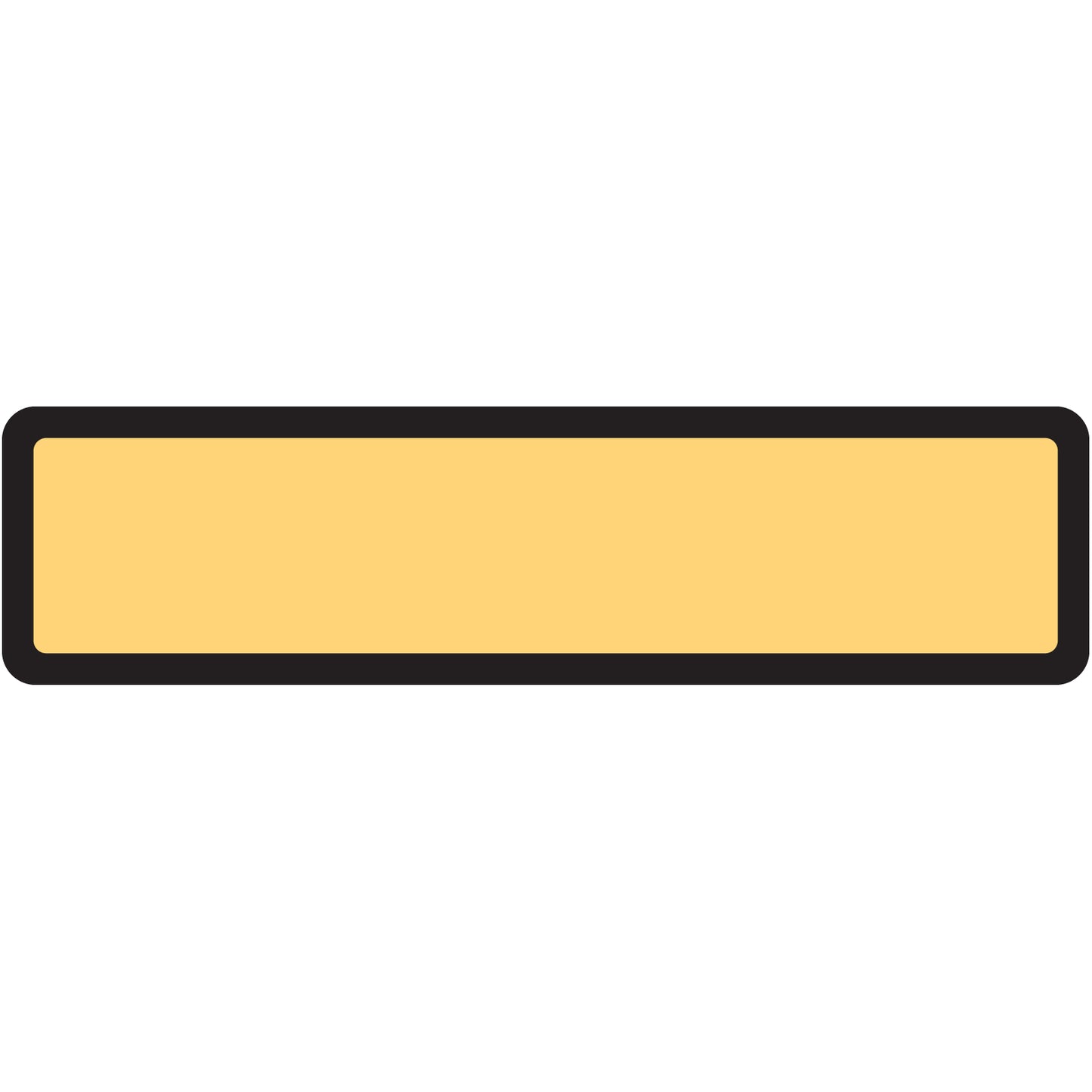 Tan Blank Ring Binder Labels 1-3/8" x 5-3/8"- Roll of 200