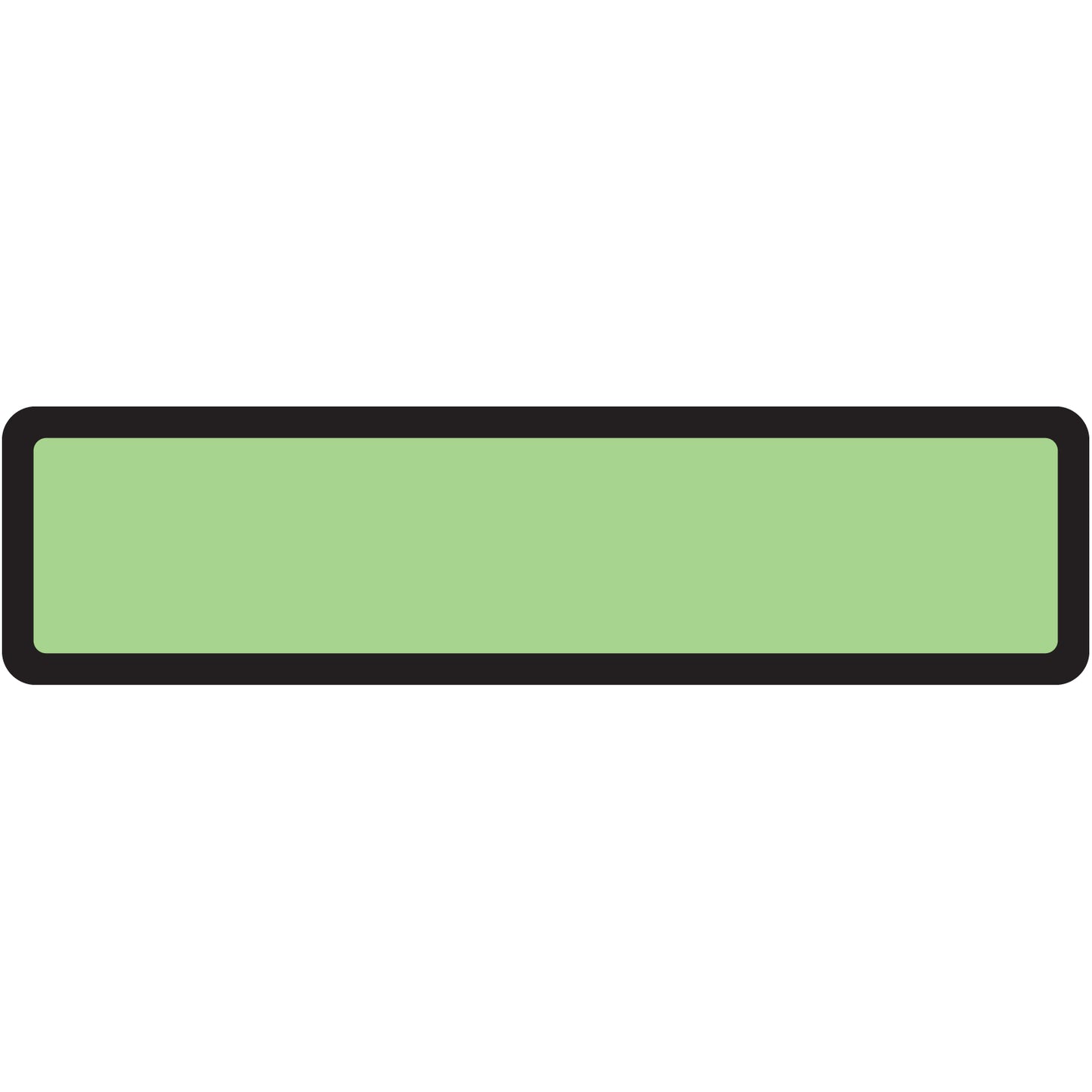 Lime Blank Ring Binder Labels 1-3/8" x 5-3/8"- Roll of 200