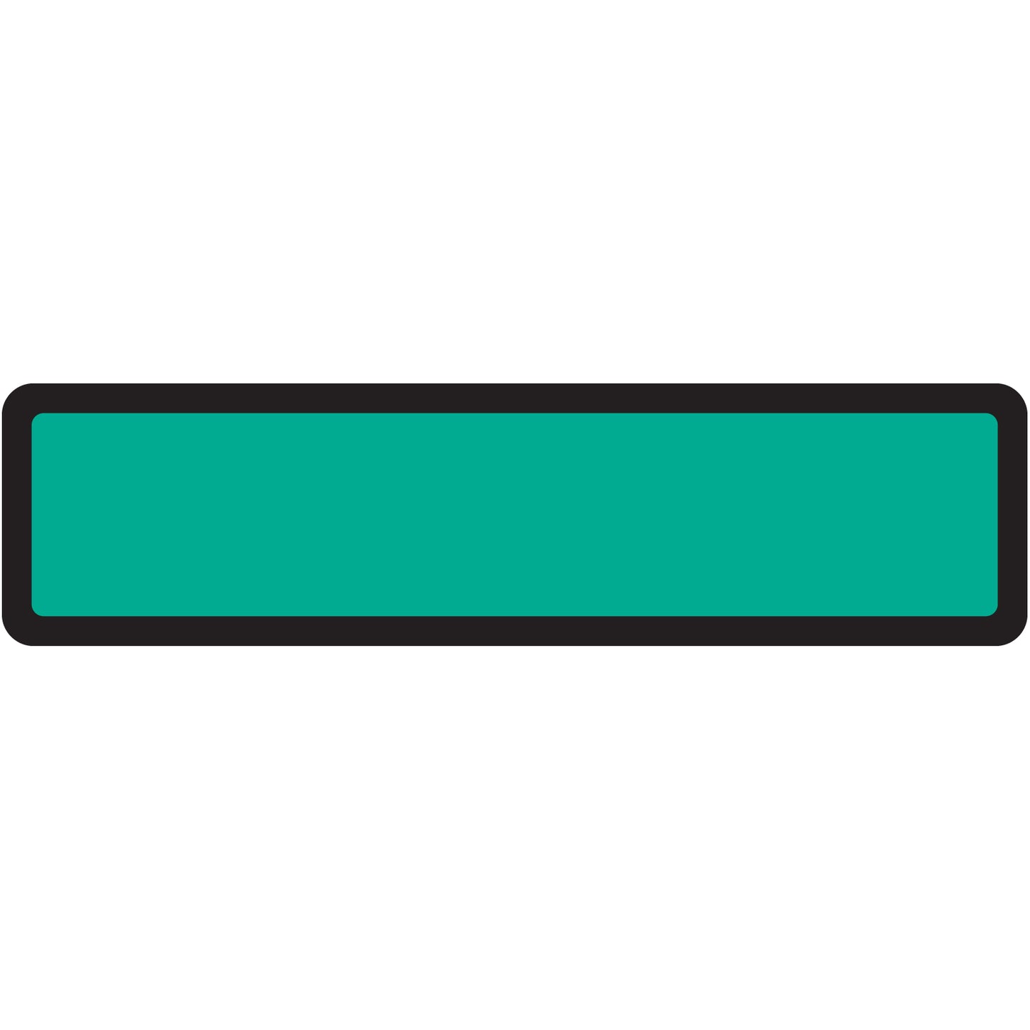 Green Blank Ring Binder Labels 1-3/8" x 5-3/8"- Roll of 200
