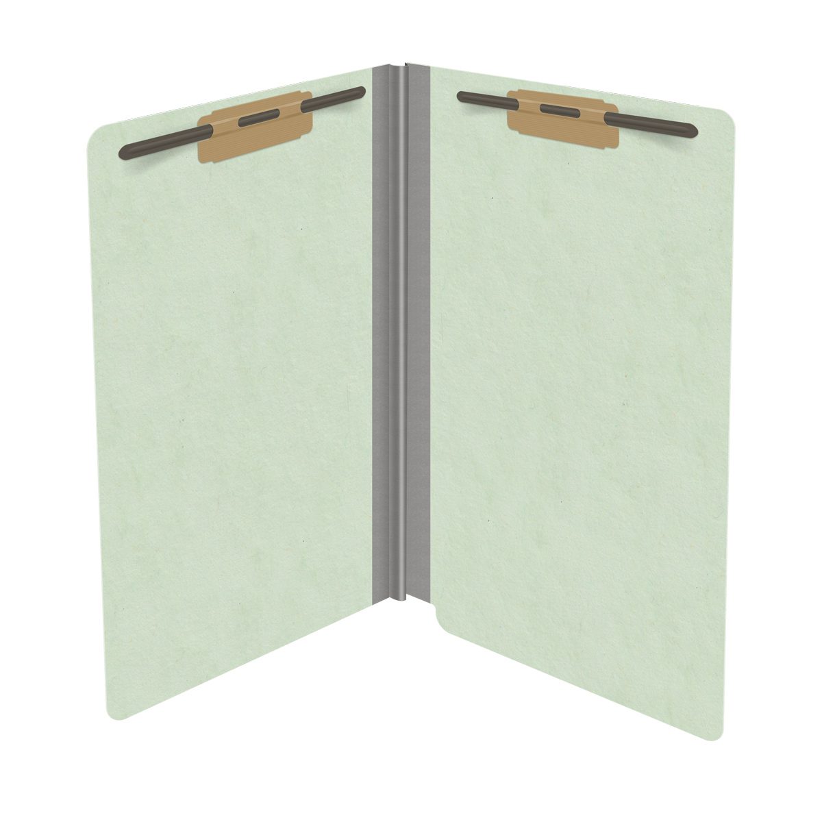 25 Pt Pressboard Folders, Full Cut End Tab, Legal Size, 2" Exp., Fastener Pos 1 & 3 (Box of 25)