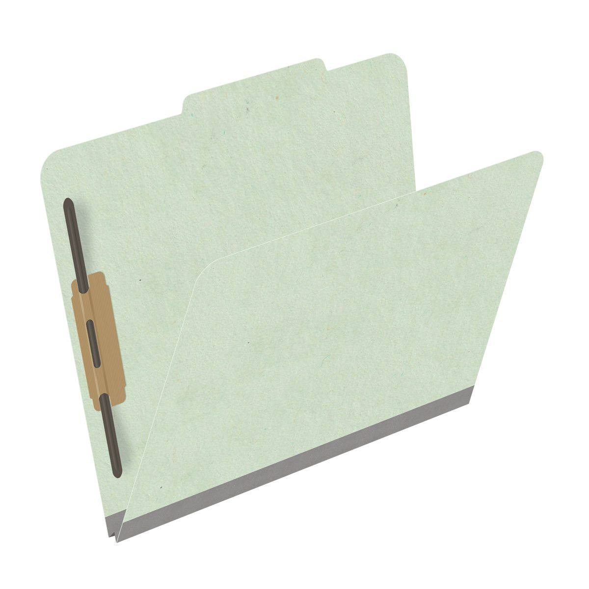 25 Pt. Pressboard Classification Folders, 2/5 Cut ROC Top Tab, Letter Size, Fastener Pos. 1 & 3, 2" Exp. (Box of 25)