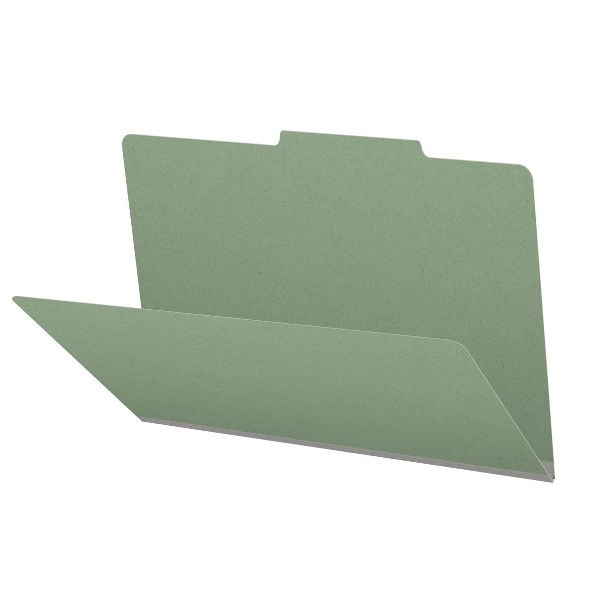 25 Pt. Pressboard Folders, 2/5 Cut ROC Top Tab, Legal Size (Box of 25)