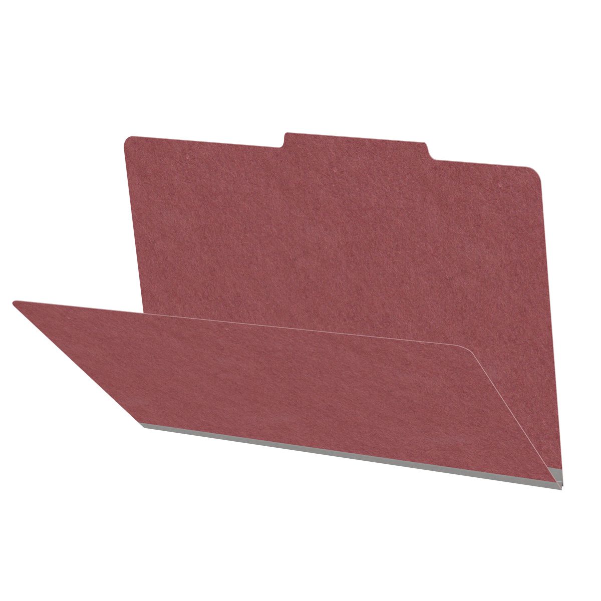 25 Pt. Pressboard Folders, 2/5 Cut ROC Top Tab, Legal Size (Box of 25)