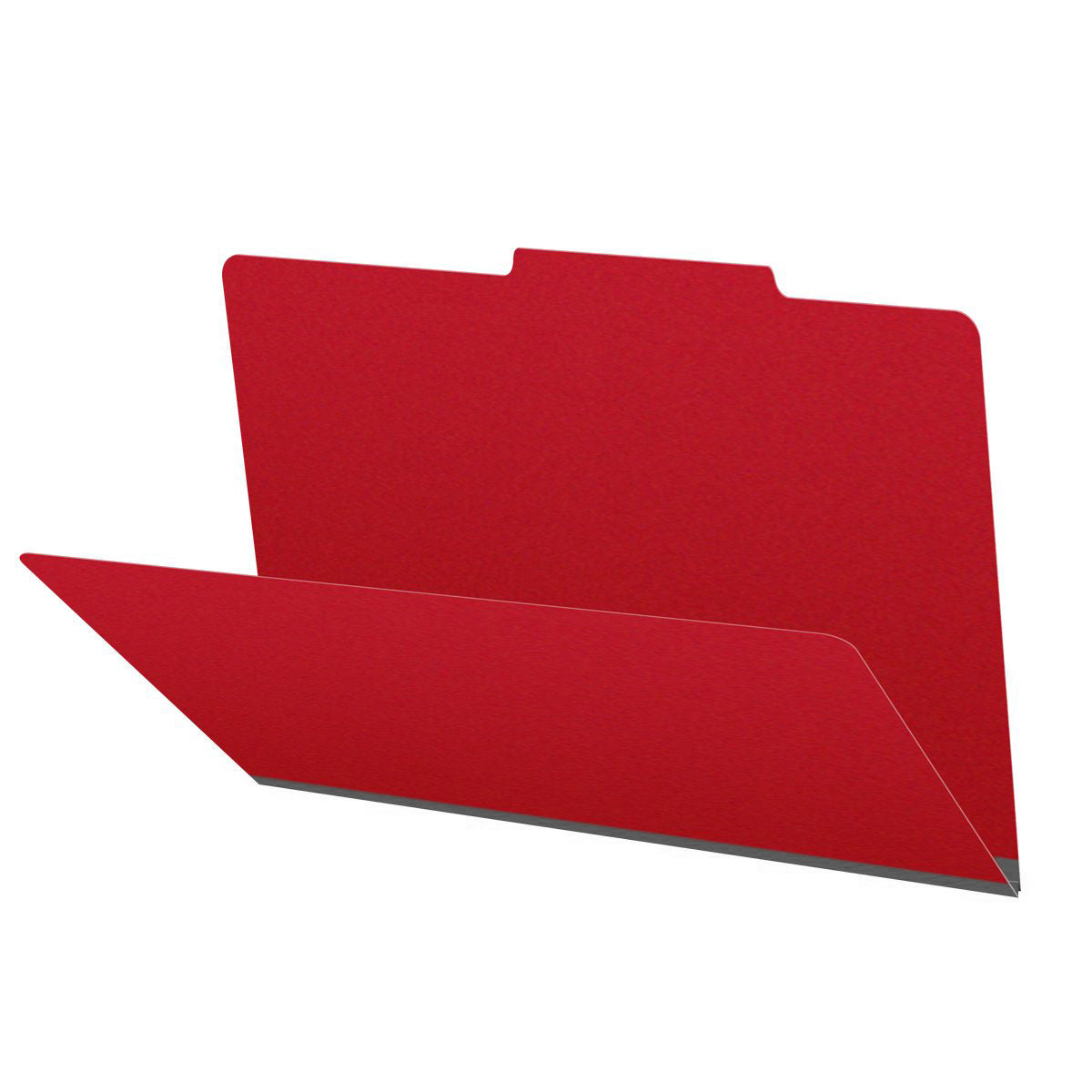 25 Pt. Pressboard Folders, 2/5 Cut ROC Top Tab, Legal Size (Box of 25)