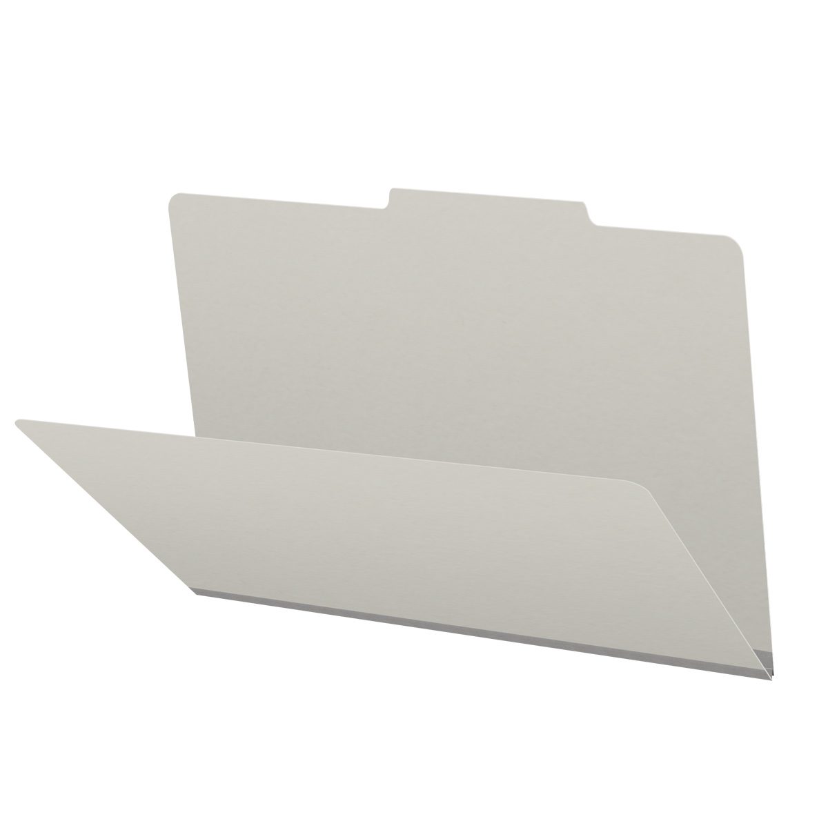 25 Pt. Pressboard Folders, 2/5 Cut ROC Top Tab, Legal Size (Box of 25)