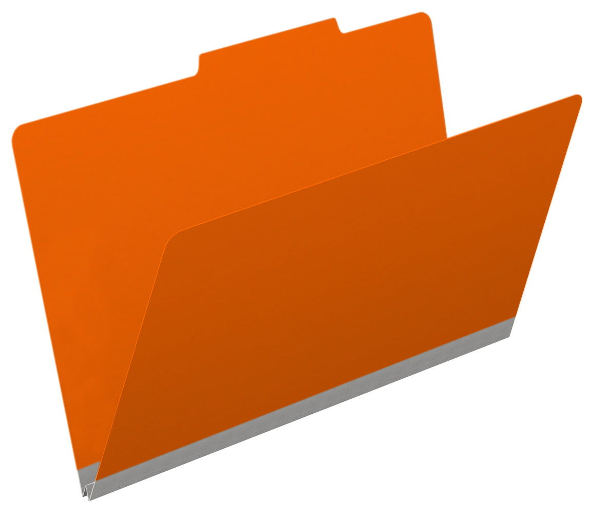25 Pt. Pressboard Folders, 2/5 Cut ROC Top Tab, Legal Size (Box of 25)