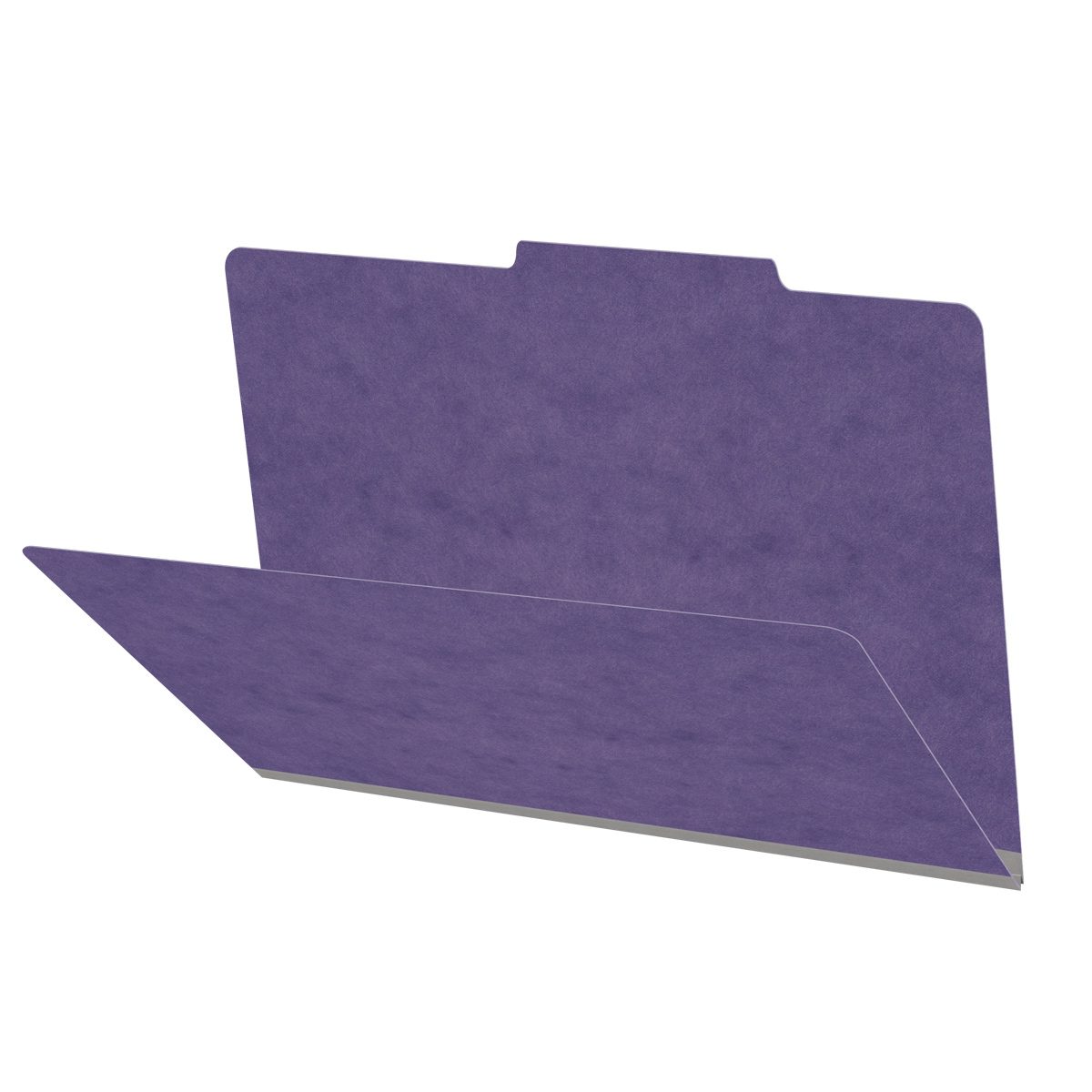 25 Pt. Pressboard Folders, 2/5 Cut ROC Top Tab, Legal Size (Box of 25)