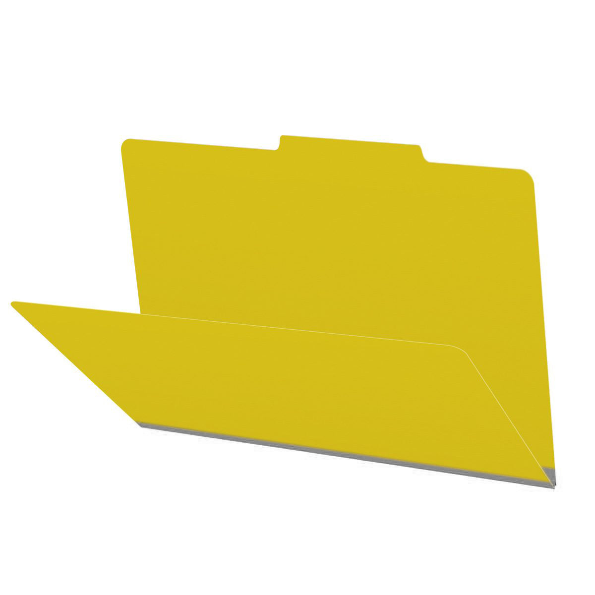 25 Pt. Pressboard Folders, 2/5 Cut ROC Top Tab, Legal Size (Box of 25)