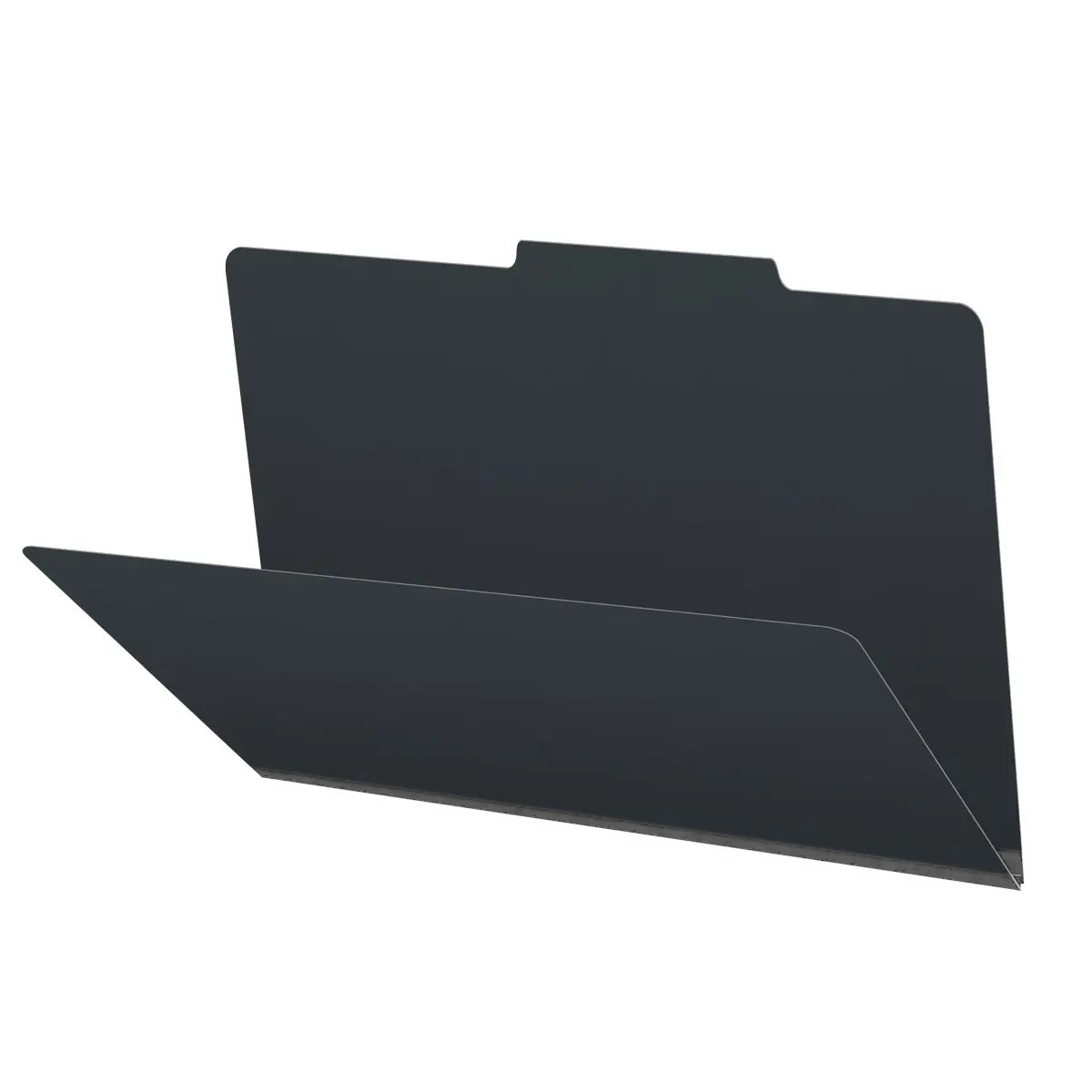 25 Pt. Pressboard Folders, 2/5 Cut ROC Top Tab, Legal Size (Box of 25)