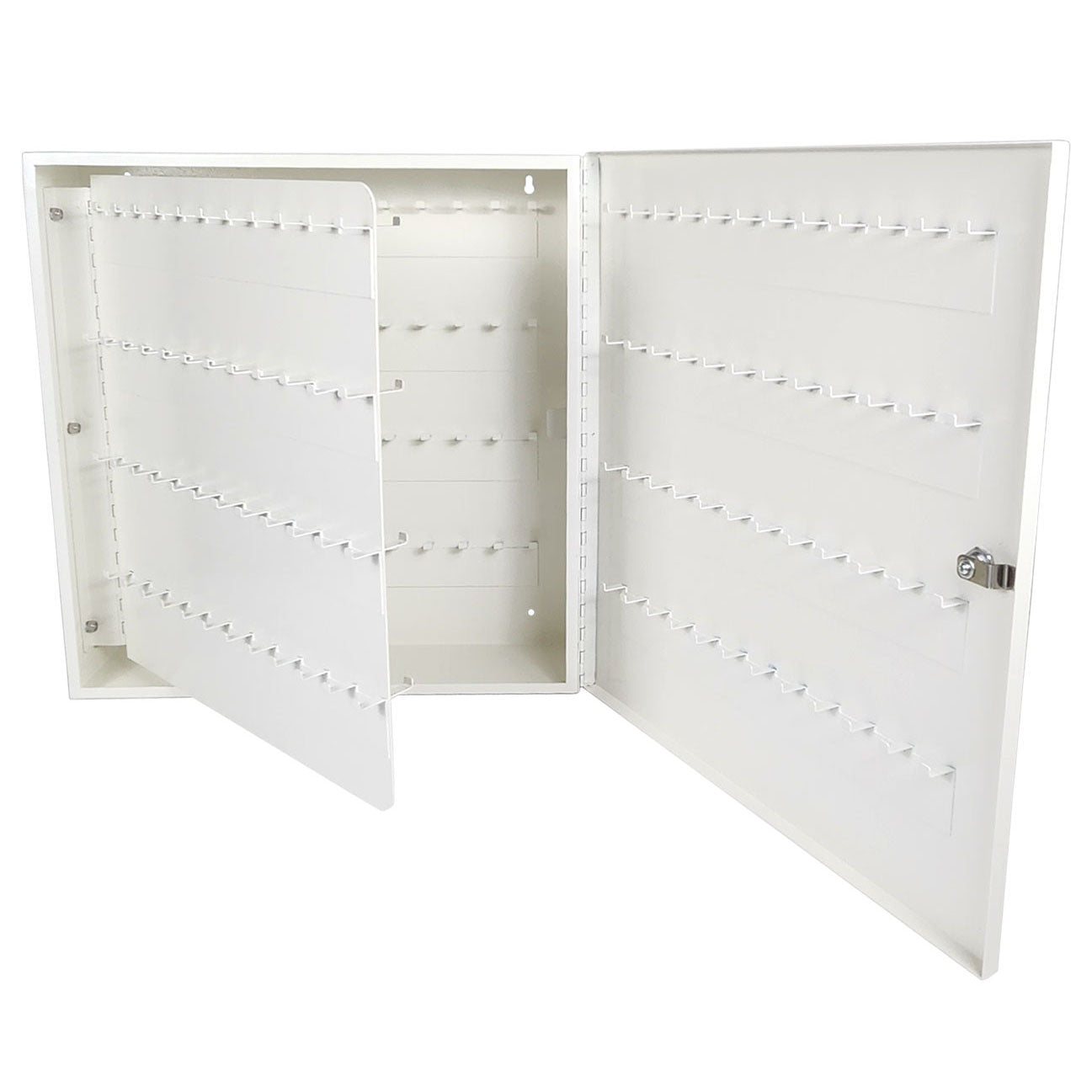 Heavy Duty Locking Car Dealer Key Cabinet with Key Panel Installed (Holds 192 Keys)
