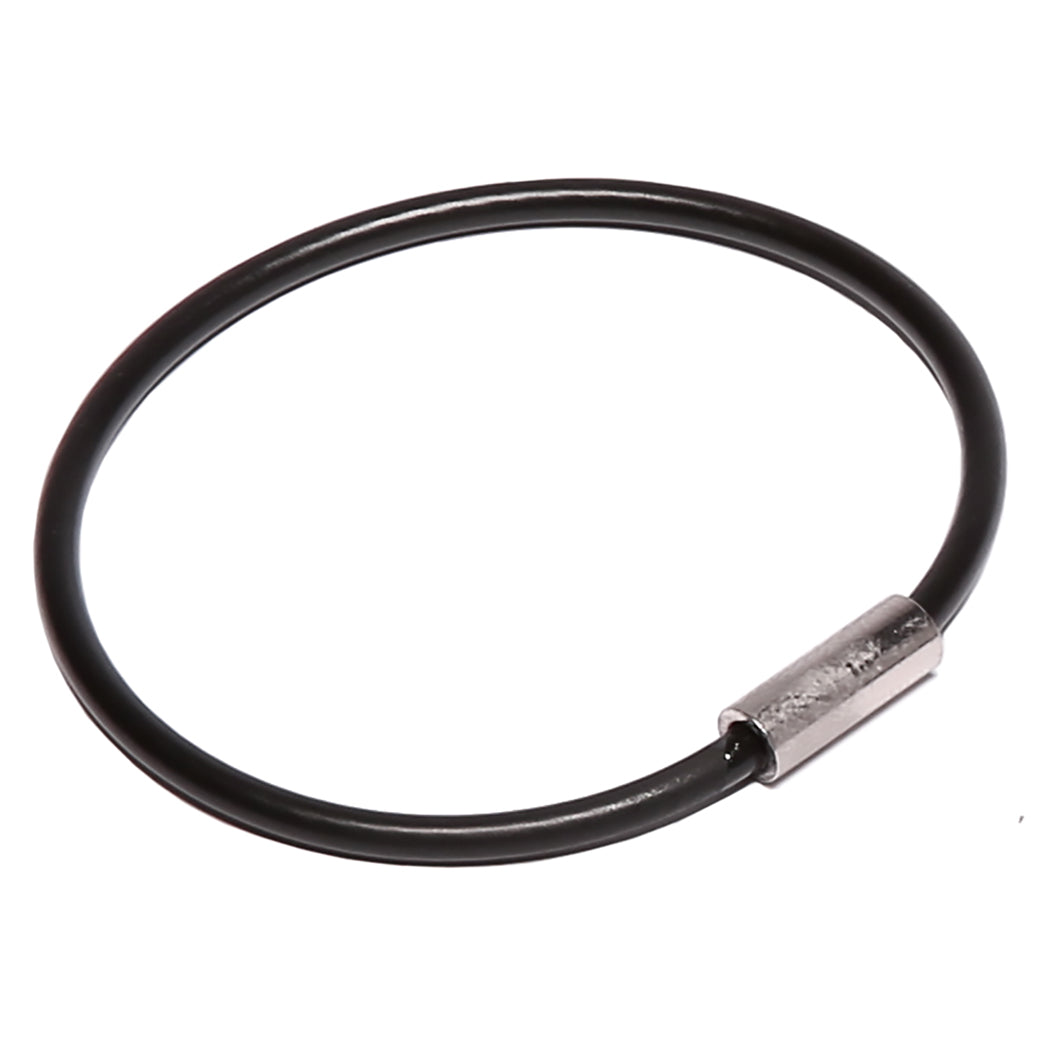 Nylon Coated Cable Flexible Key Ring - 2" Diameter (10 Rings)