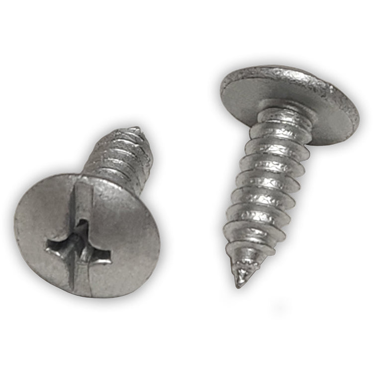 #14 x 3/4" Combo Truss Head License Plate Screws (Box of 100)