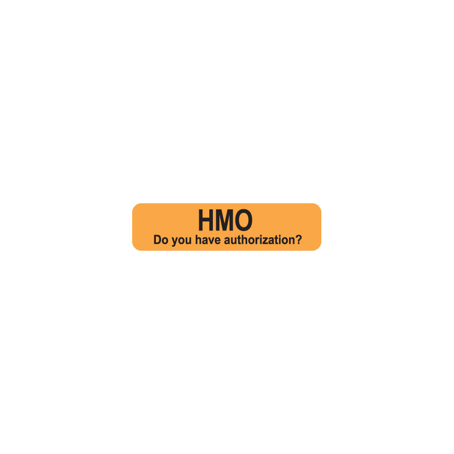 MAP540 HMO- Fluorescent Orange 1-1/4" X 5/16"- Roll of 500
