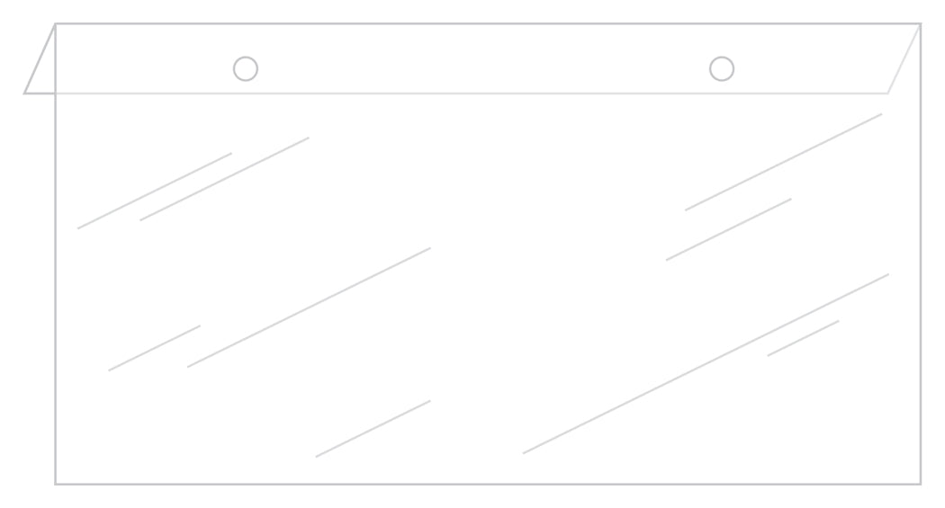 License Plate Temporary Tag Premium Car Dealer Clear Plastic Protector Jackets (Package of 100)