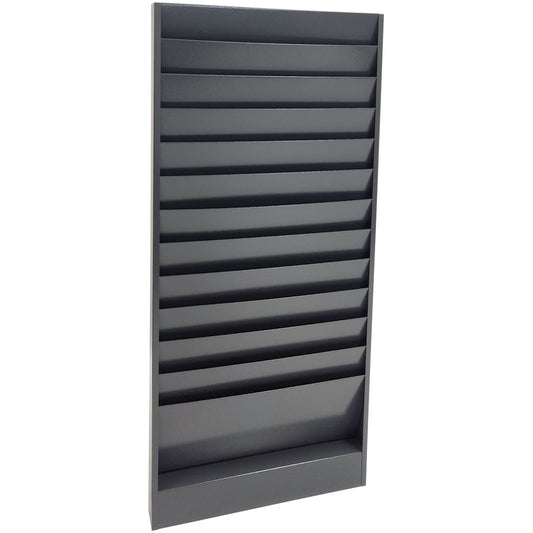 12-Pocket Heavy Duty Automotive Repair Order Rack Wall-Mount Organizers