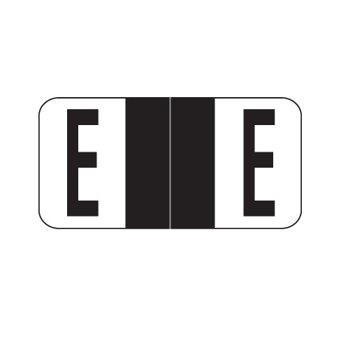 Reynolds & Reynolds 3800 "E" Labels 3/4" x 1-1/2" Laminated- Roll of 500