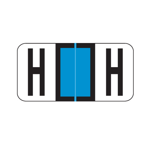 Reynolds & Reynolds 3800 "H" Labels 3/4" x 1-1/2" Laminated- Roll of 500
