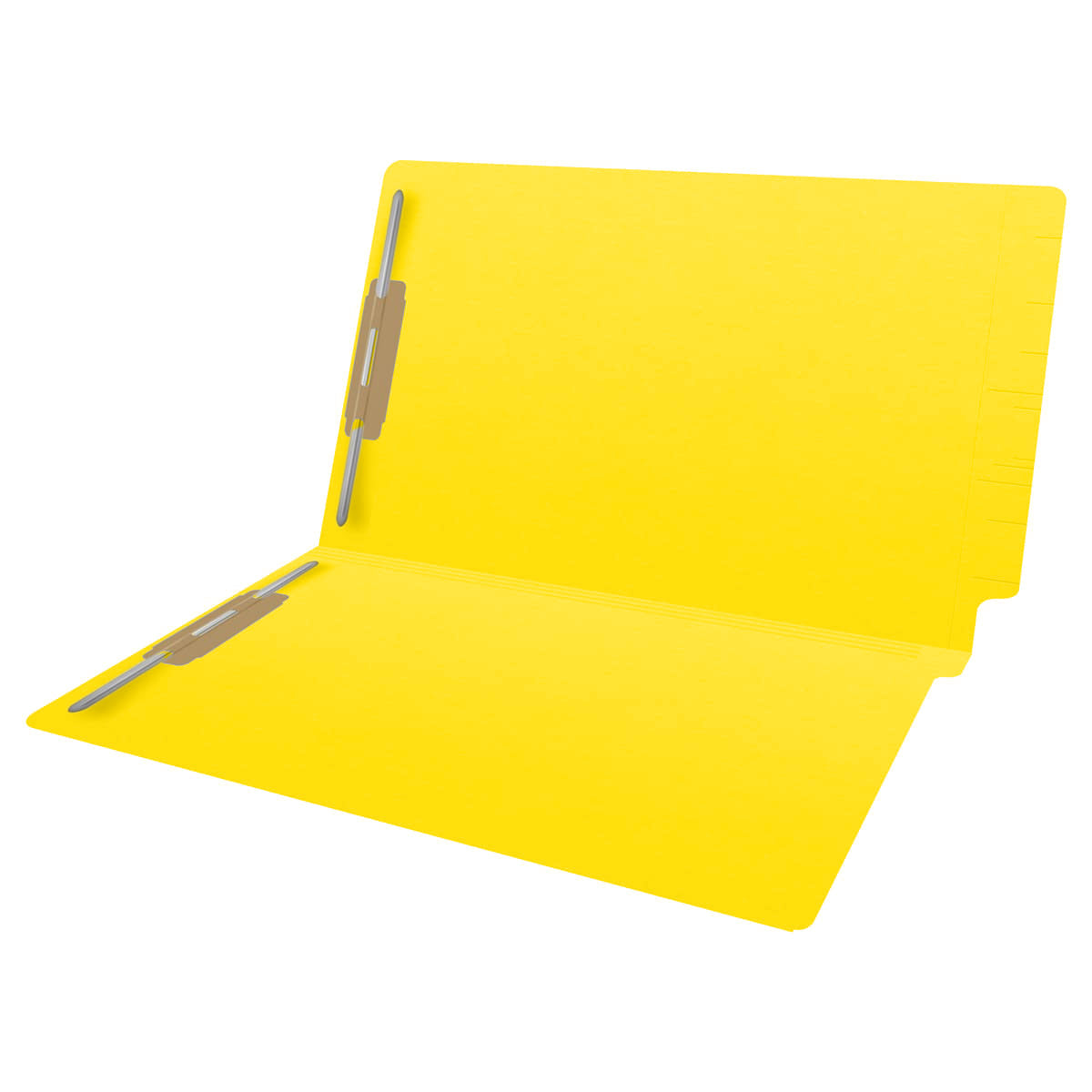 14 pt Color Folders, Full Cut 2-Ply End Tab, Legal Size, Fastener Pos #1 & #3 (Box of 50)