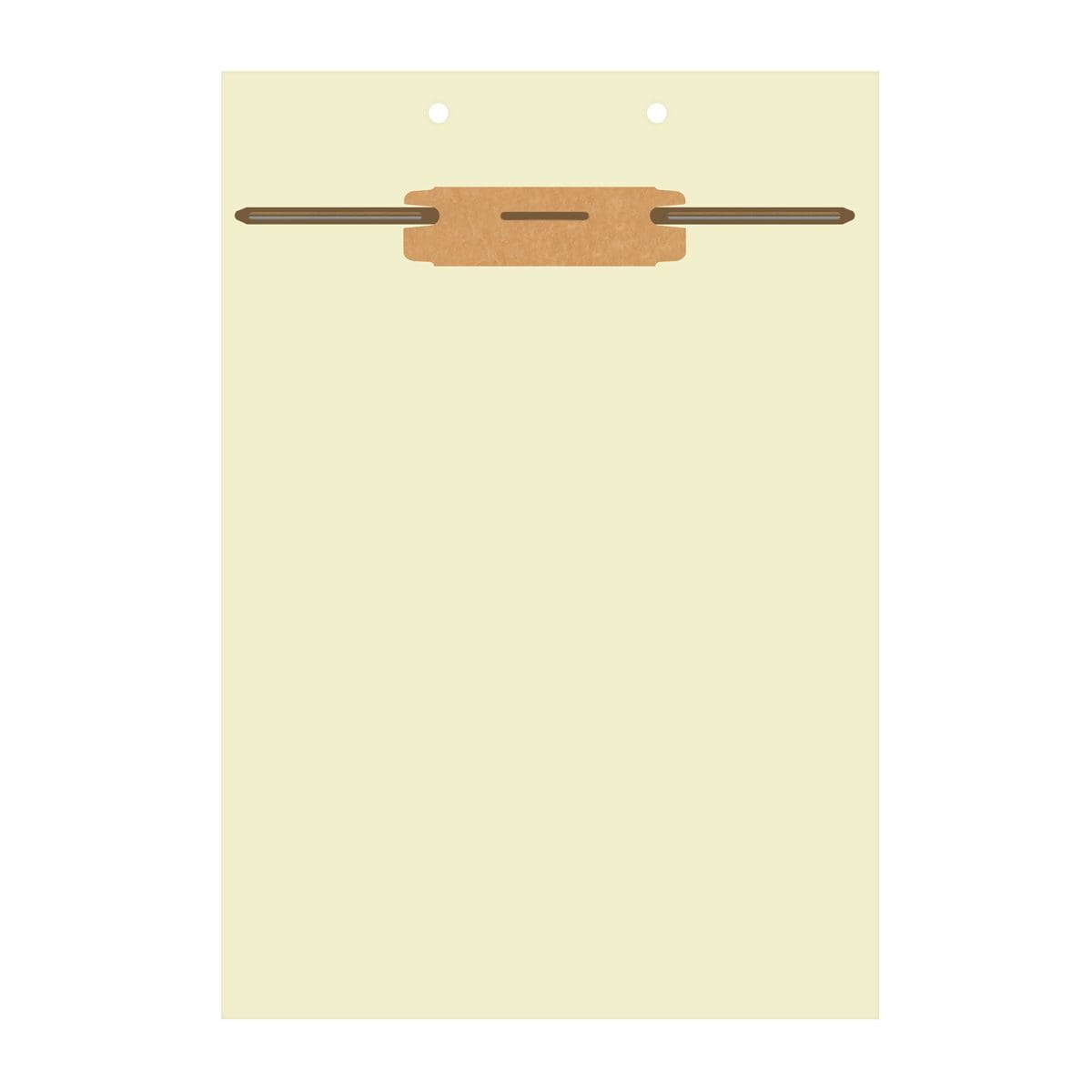 Blank Fileback Divider Sheets, Top Flap and Divider (Box of 100)