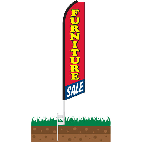 Furniture Sale Swooper Feather Flag