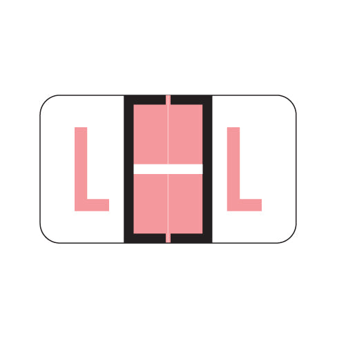 POS 1700 "L" Labels 15/16" X 1-5/8" Laminated- Pack of 225
