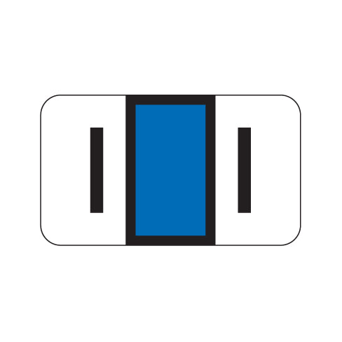 POS 2000 "I" Labels 15/16" X 1-5/8" Laminated- Ring Binder Pack of 240