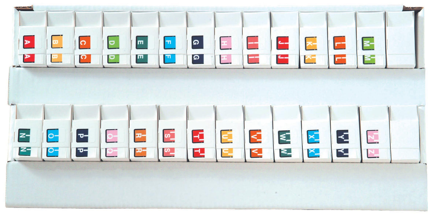 Complete Set Tab 1307 A-Z- Includes Organizing Tray