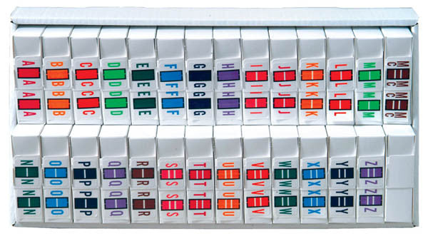 Smead BCCR A-Z + Mc Complete Set, Includes Organizing Tray - Nationwide Filing Supplies