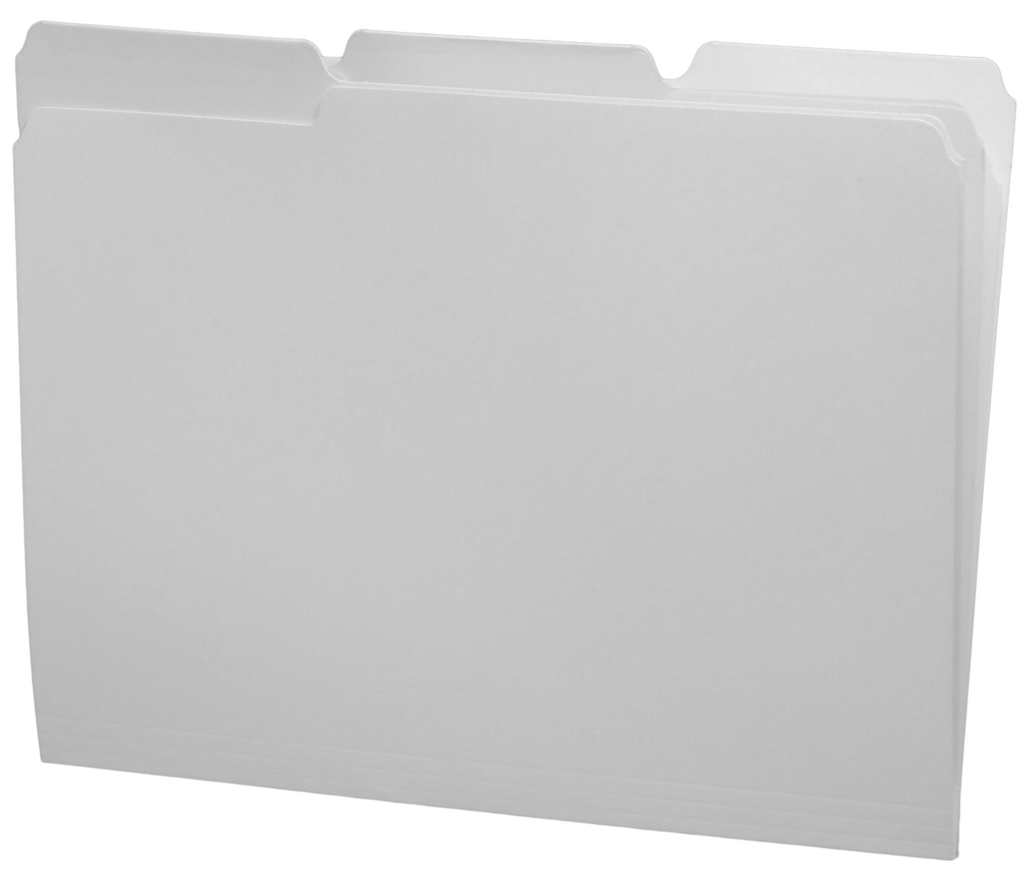 11 PT Color Folders, 1/3 Cut Top Tab - Assorted, Letter Size (Box of 100)