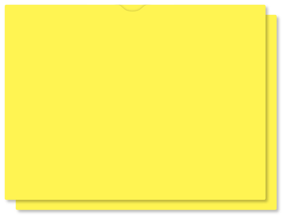 Blank Vehicle Deal Jackets, 9" x 12" (Box of 100)