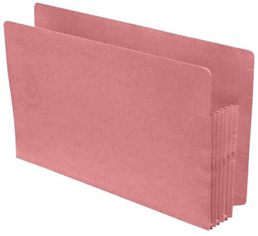 Color Expansion Pockets, Full End Tab, Paper Gussets, Legal Size, 5-1/4" Expansion (Carton of 100)