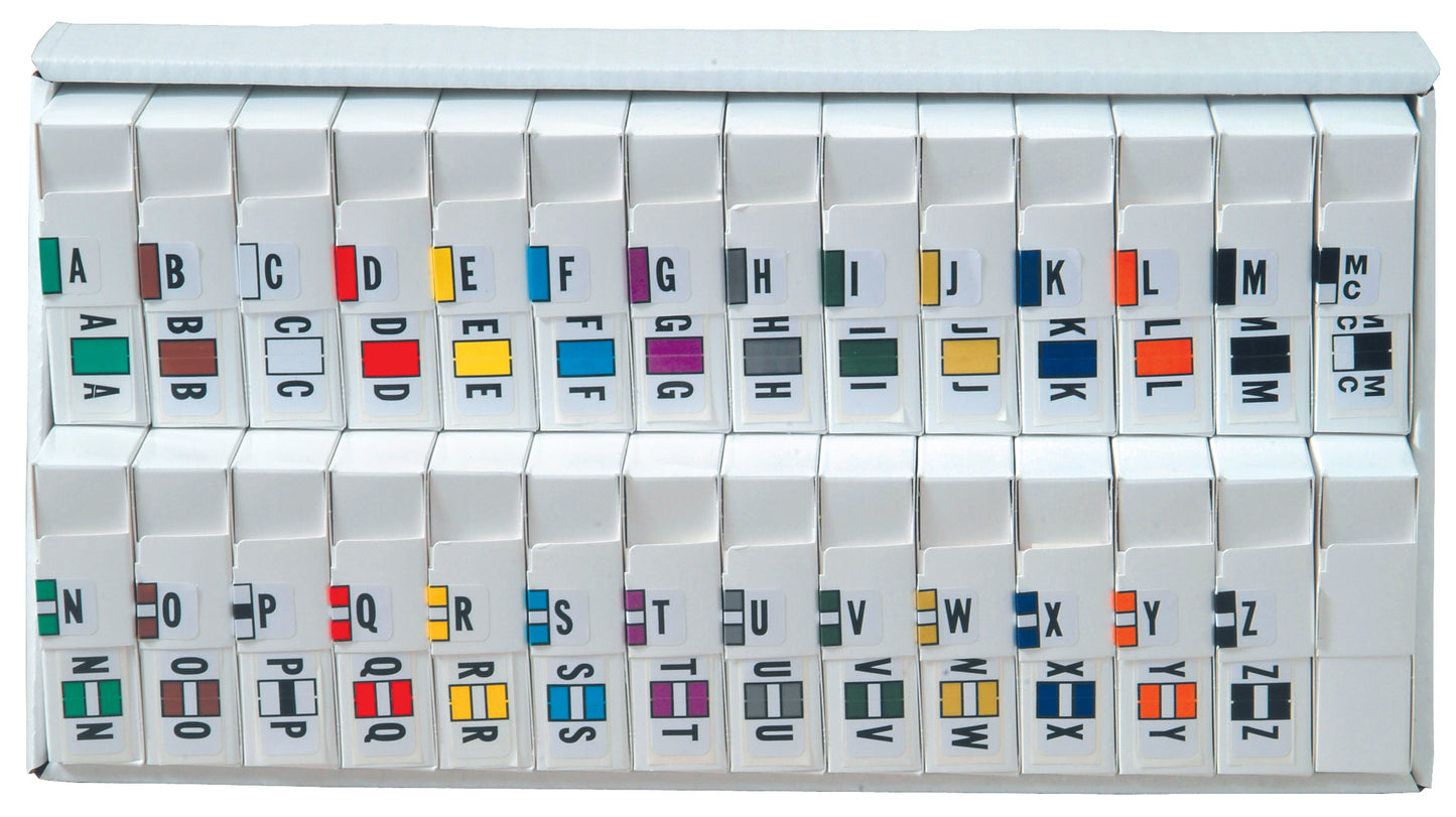 Complete Set Jeter 2900 A-Z+MC- Includes Organizing Tray