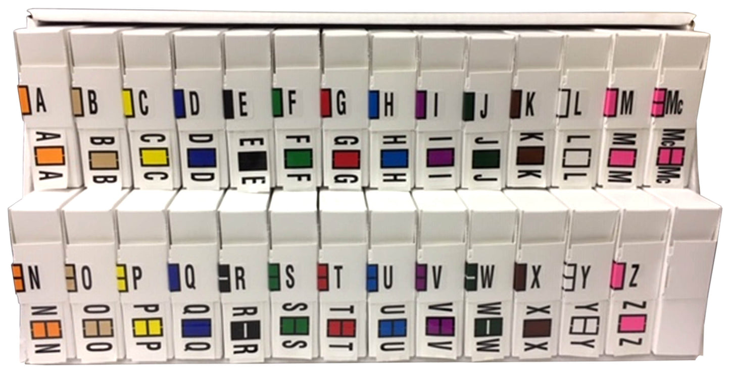 Complete Set Reynolds & Reynolds 3800 A-Z+MC- Includes Organizing Tray