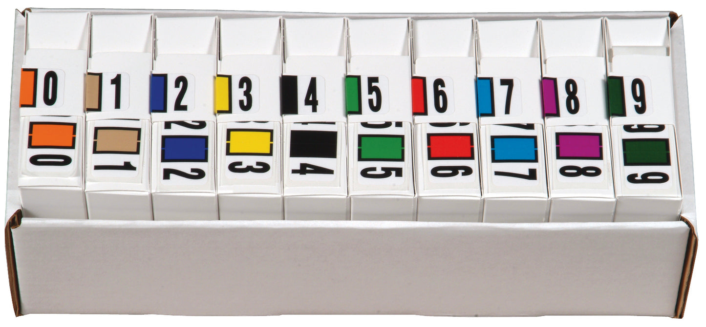 Complete Set Reynolds & Reynolds 0-9 - Includes Organizing Tray