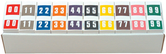 Ames 0-9 Complete Set, Includes Organizing Tray - Nationwide Filing Supplies