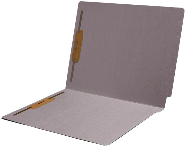 14 pt Color Folders, Full Cut 2-Ply End Tab, Letter Size, Fastener Pos #1 & #3 (Box of 50) - Nationwide Filing Supplies
