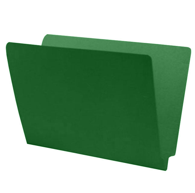 14 pt Color Folders, Full Cut 2-Ply End Tab, Legal Size (Box of 50)