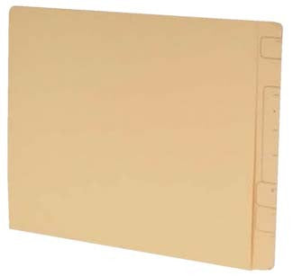 14 pt Jeter Match Manila Folders, Full Cut End Tab, Printed Score lines, Letter Size (Box of 100) - Nationwide Filing Supplies