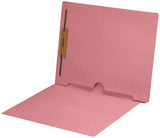 11 pt Color Folders, Full Cut End Tab, Letter Size, Full Back Pocket, Fastener Pos #1 (Box of 50) - Nationwide Filing Supplies