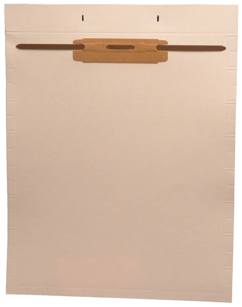 Blank Fileback Divider Sheets, Top Flap and Divider (Box of 100)