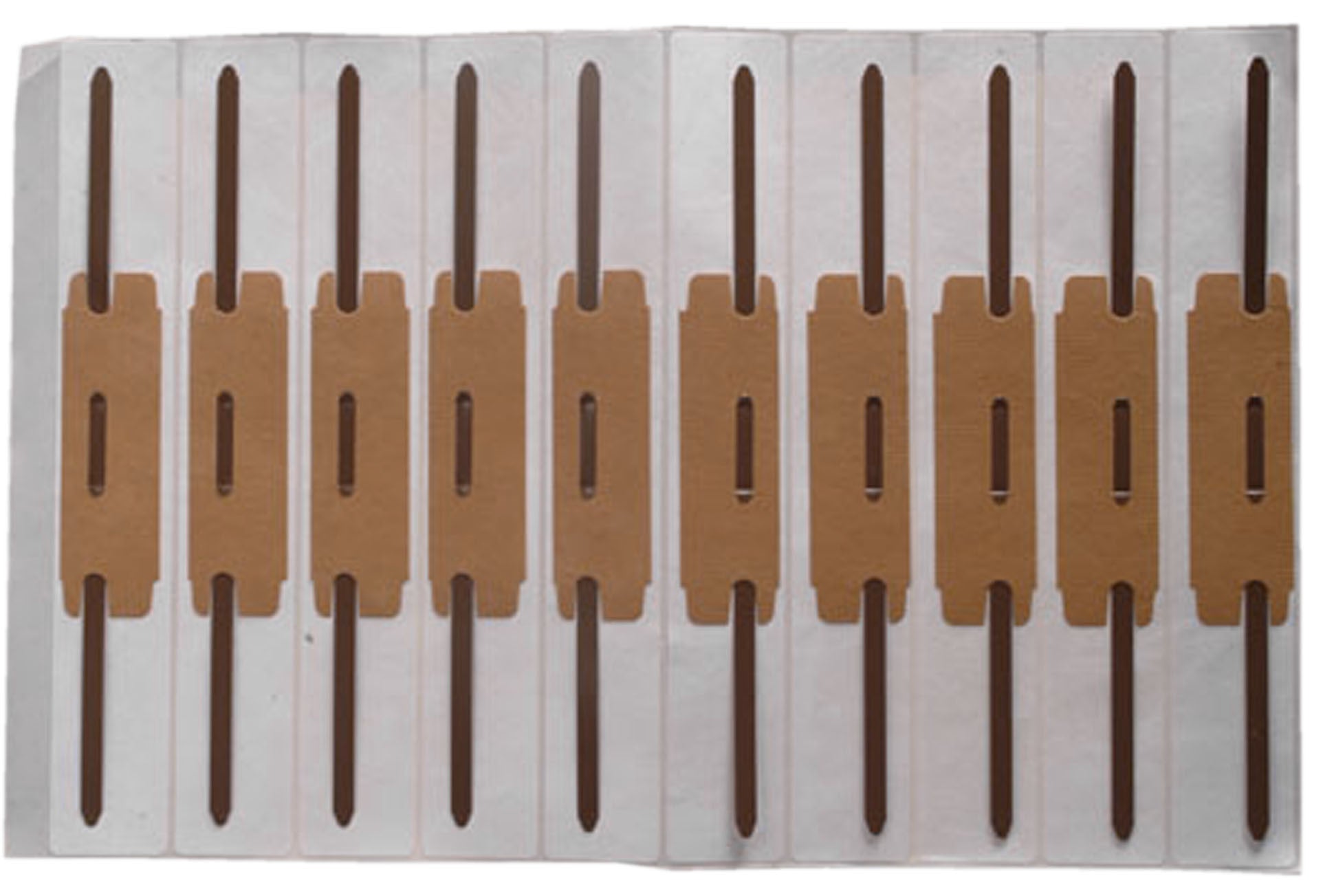 Fasteners, 9" Self Adhesive Strip, 2" Capacity (Box of 100) - Nationwide Filing Supplies