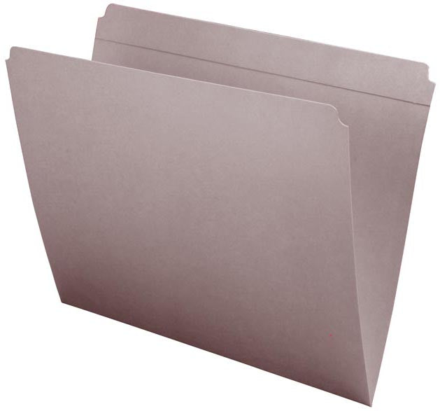 11 PT Colored Folders, Full Reinforced Top Tab, Letter Size (Box of 100) - Nationwide Filing Supplies